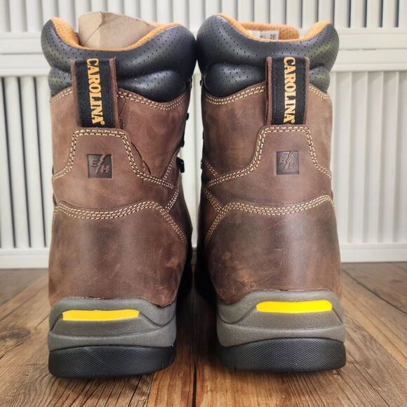 Carolina 8" Waterproof Insulated Broad Comp Toe Work Boots CA8521 Mens Sz 9.5 EE - Picture 5 of 12